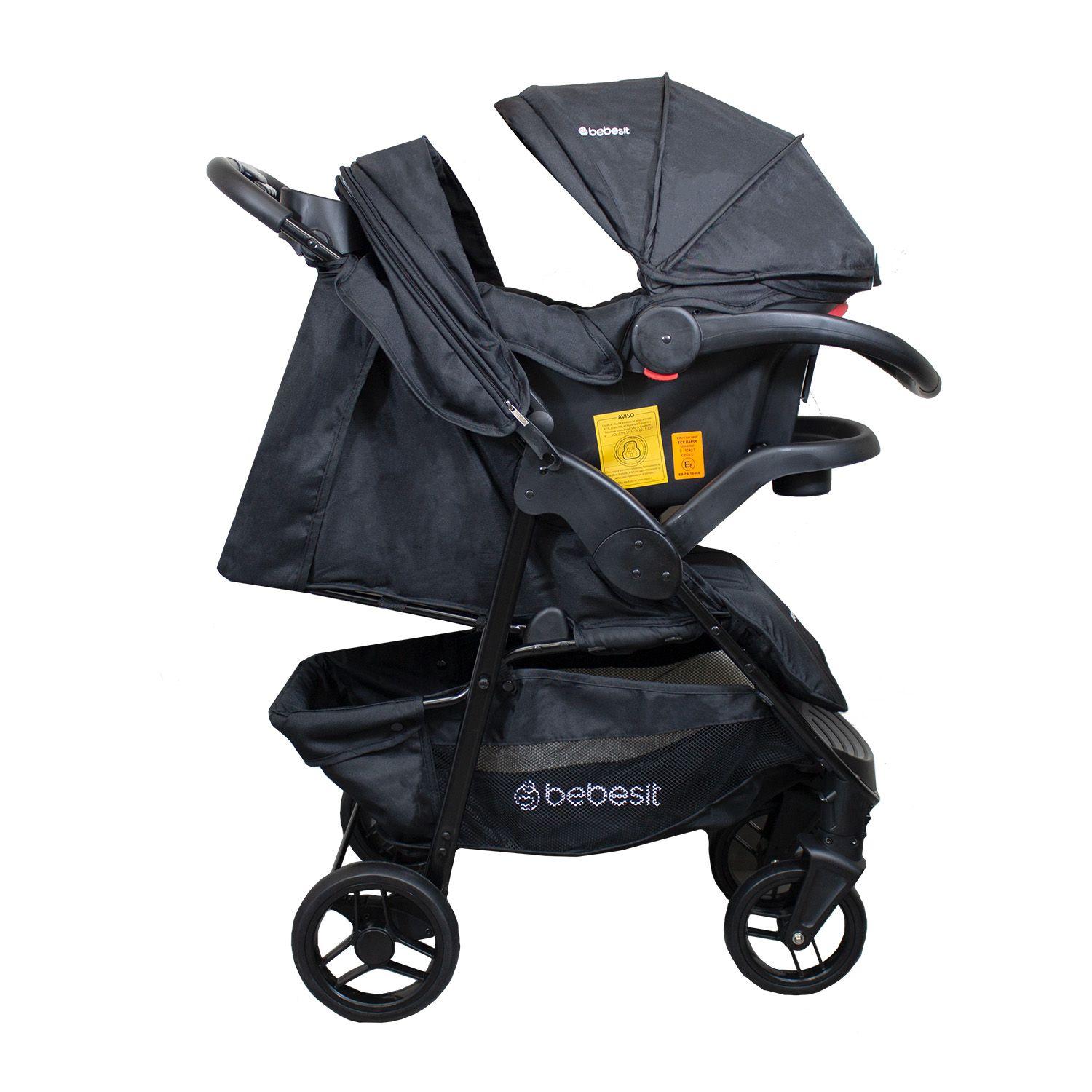 Coche Travel Sienna Negro Bebesit-3