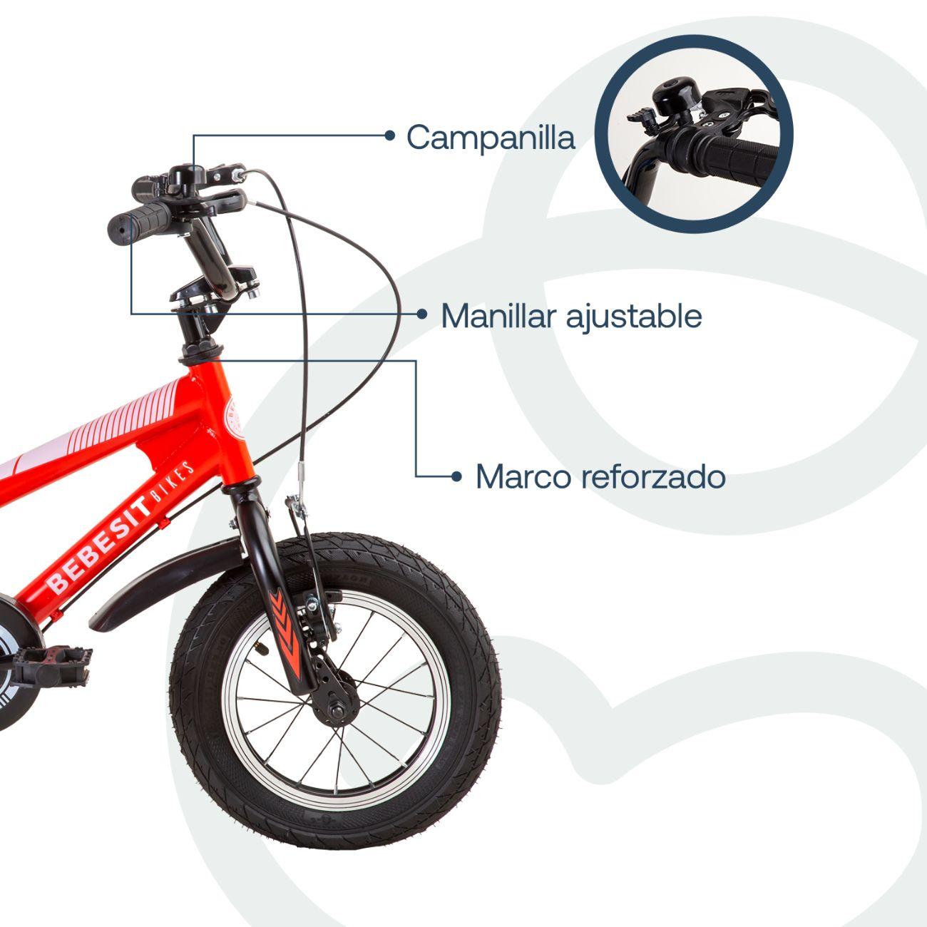 Bicicleta Infantil Canyon Aro 12 Roja Bebesit-2