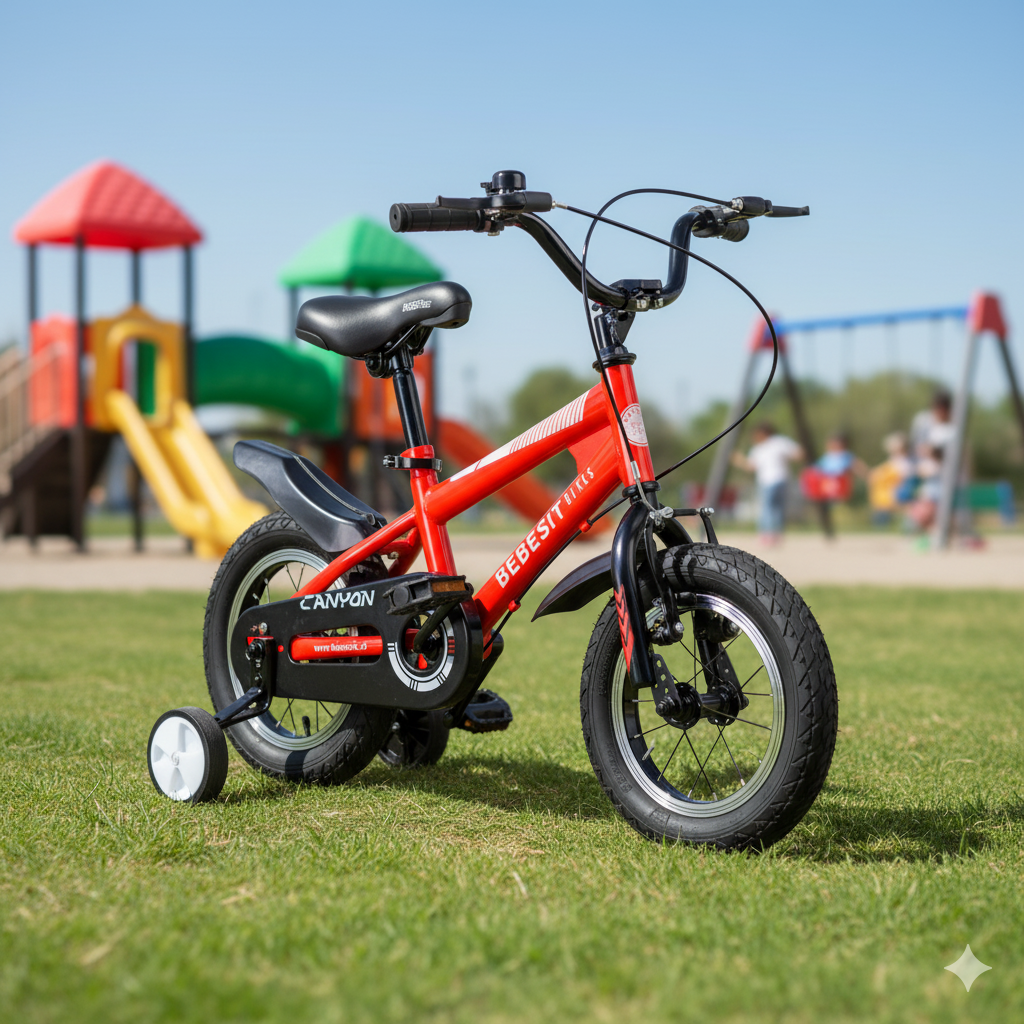 Bicicleta Infantil Canyon Aro 12 Roja Bebesit-7