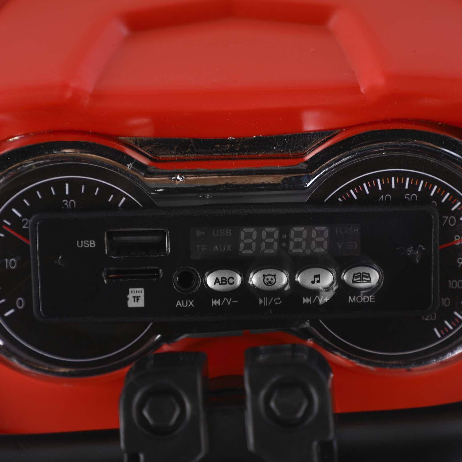 Cuadrimoto Big Quad 1288 con Carro Roja Bebesit-3