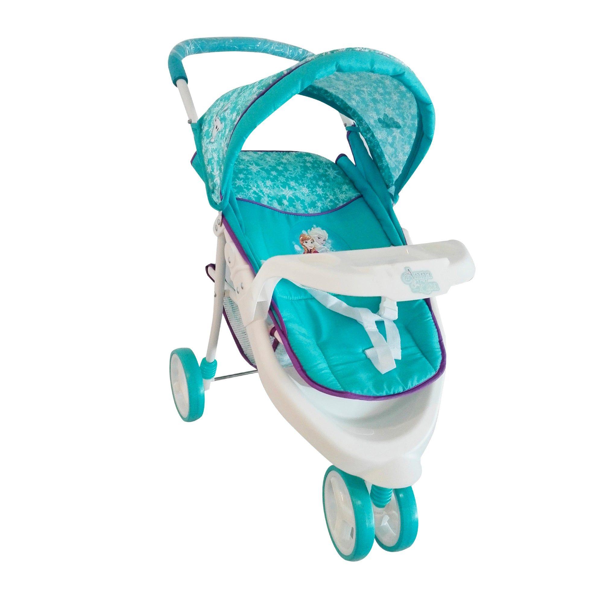 Coche de Juguete para Muñeca Jogger + Silla Frozen Disney-3