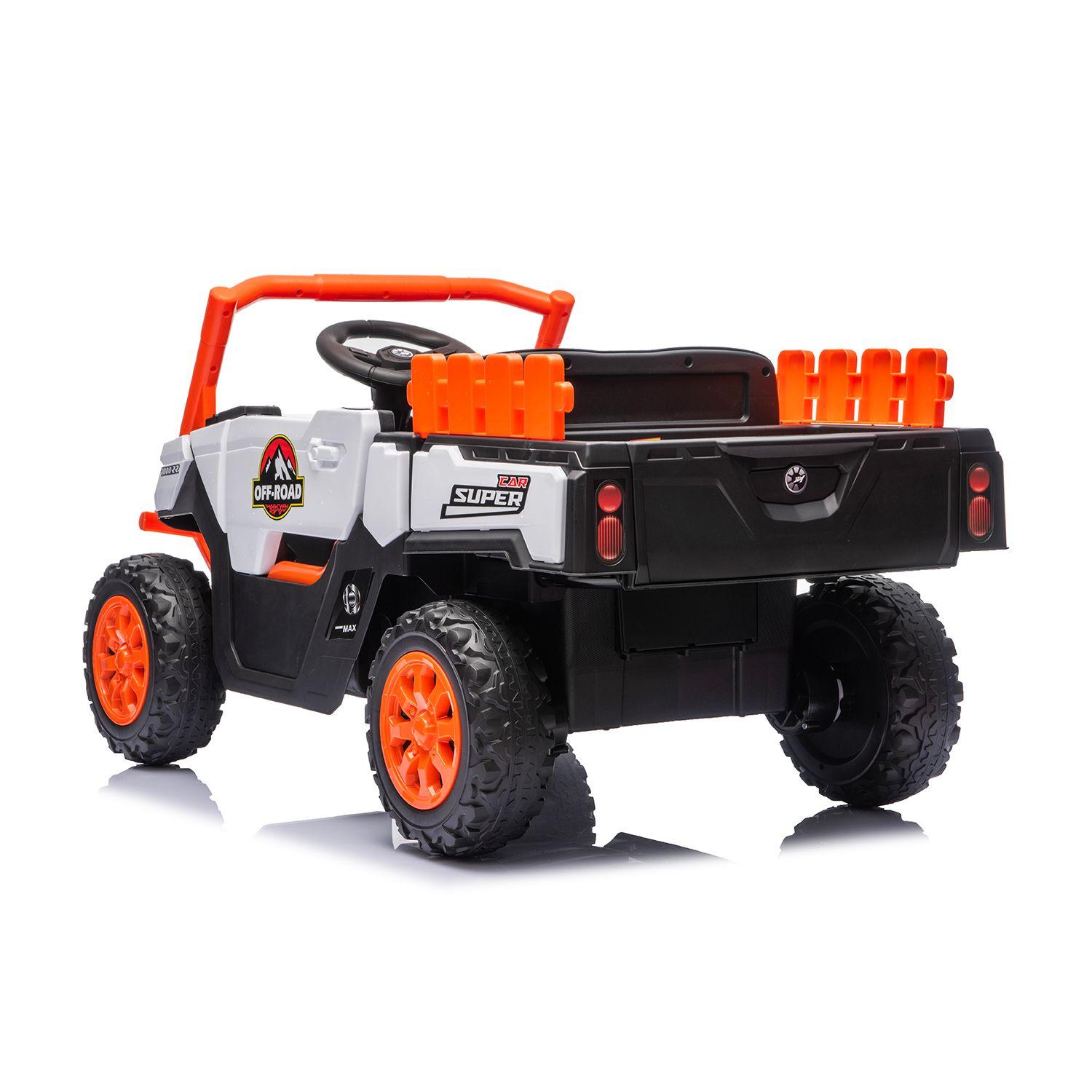 Auto Buggy Camioneta Trex Blanca-4
