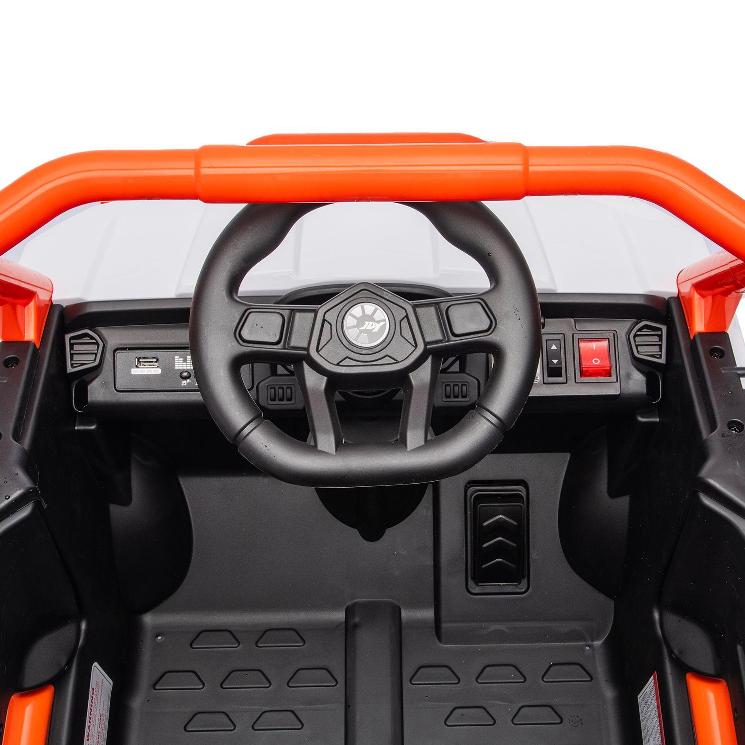 Auto Buggy Camioneta Trex Blanca-5