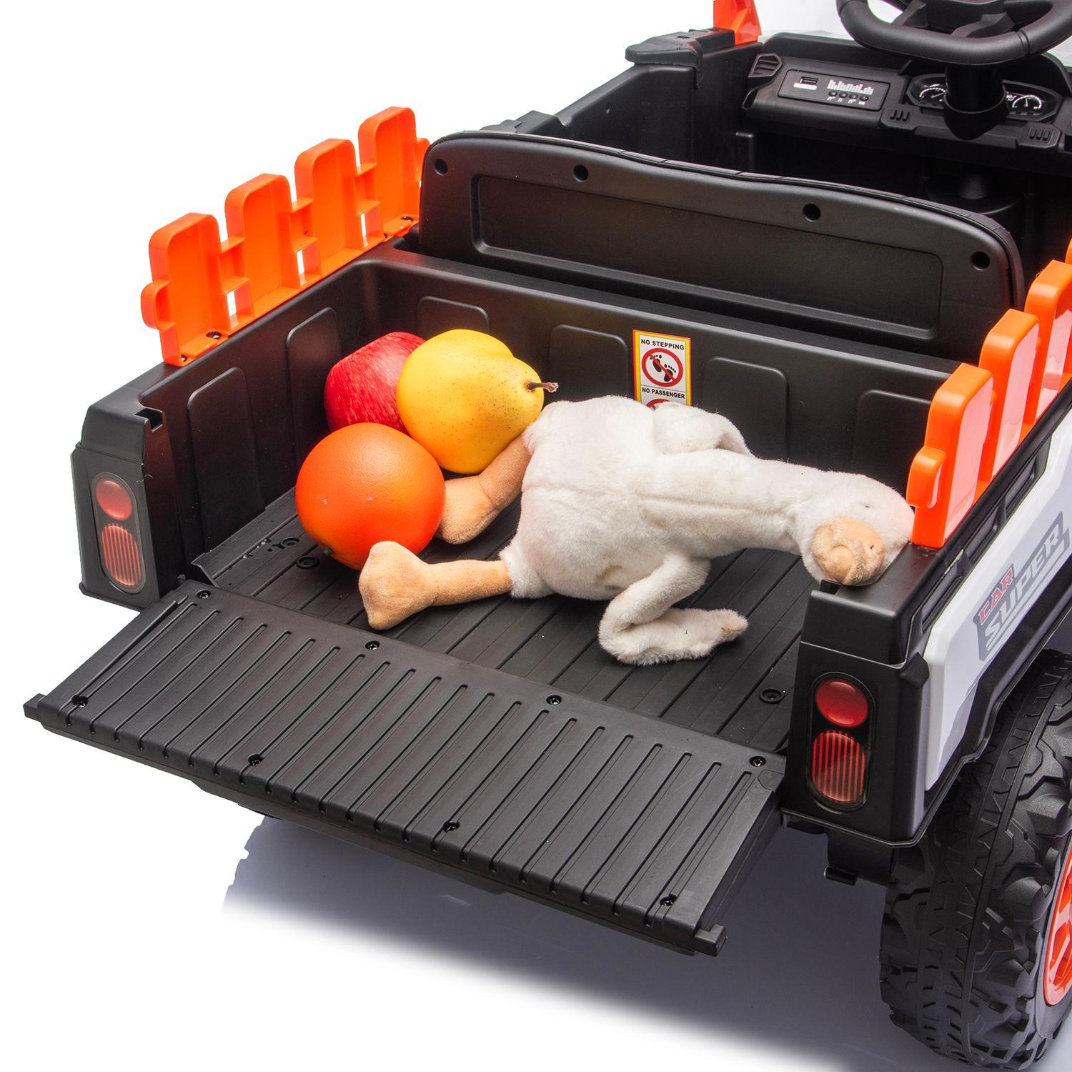 Auto Buggy Camioneta Trex Blanca-8