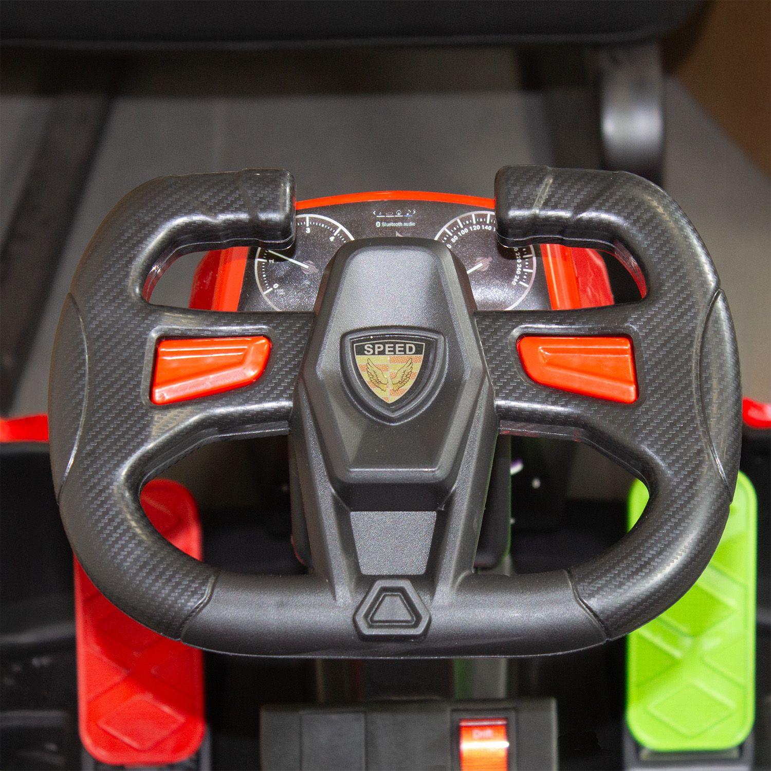 Auto Eléctrico F1 Drift Full Performance Niño Niña Rojo-3