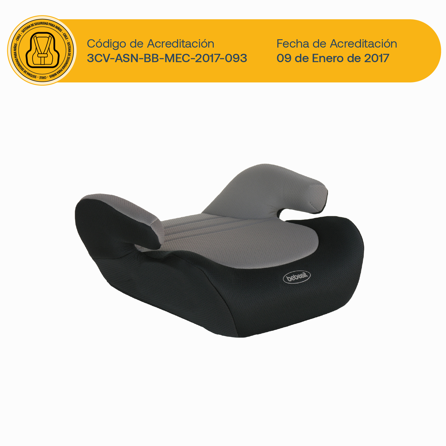 Alzador Booster Gris Bebesit-5