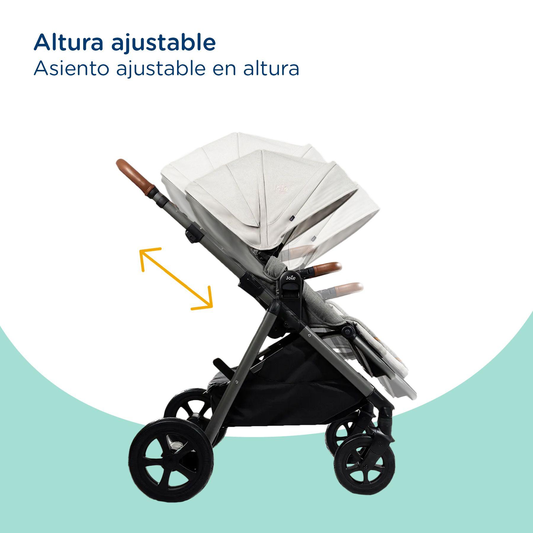 Coche Paseo Signature Aeria Oyster Joie-4