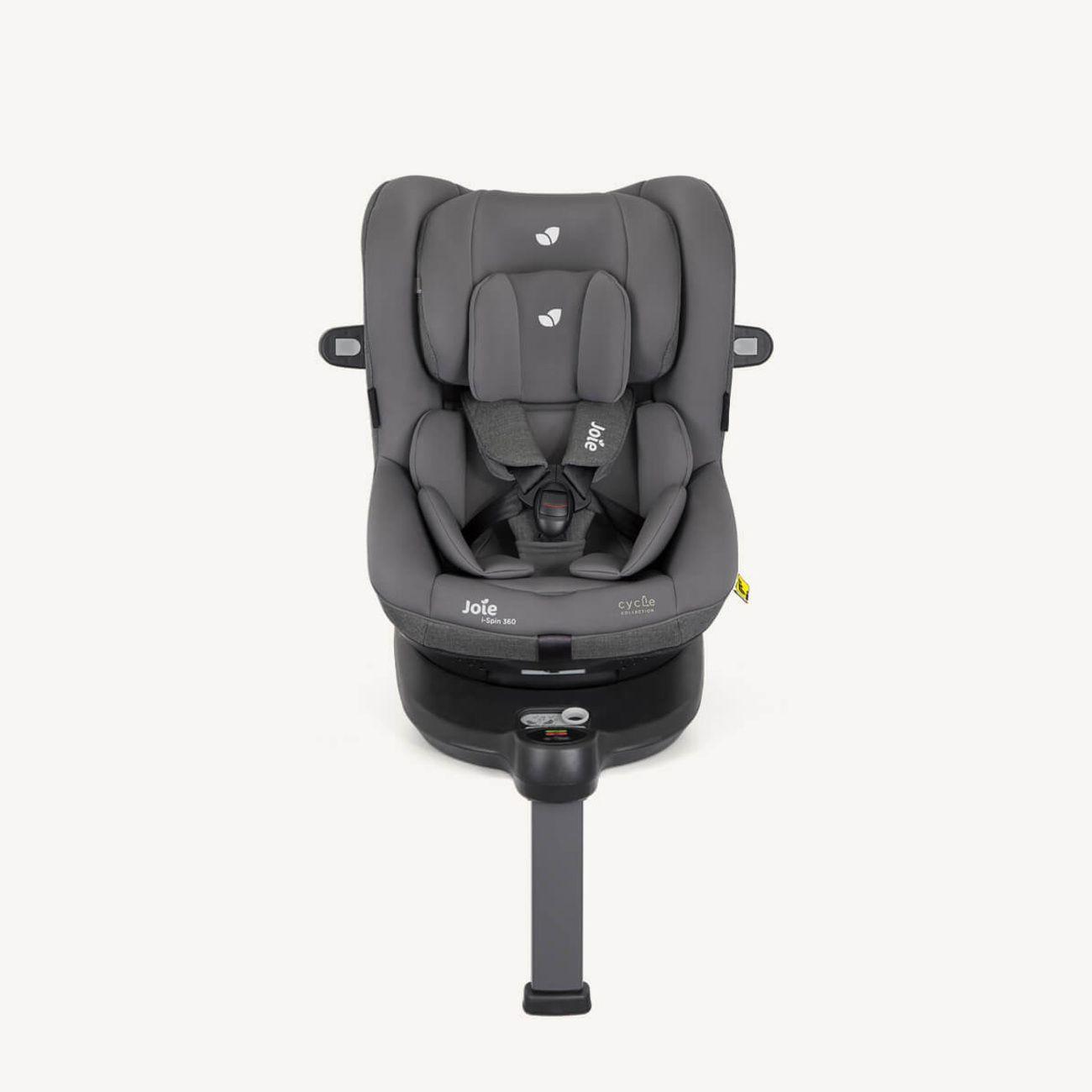 Silla de Auto Giratoria Spin 360 Shell Gray Joie-4