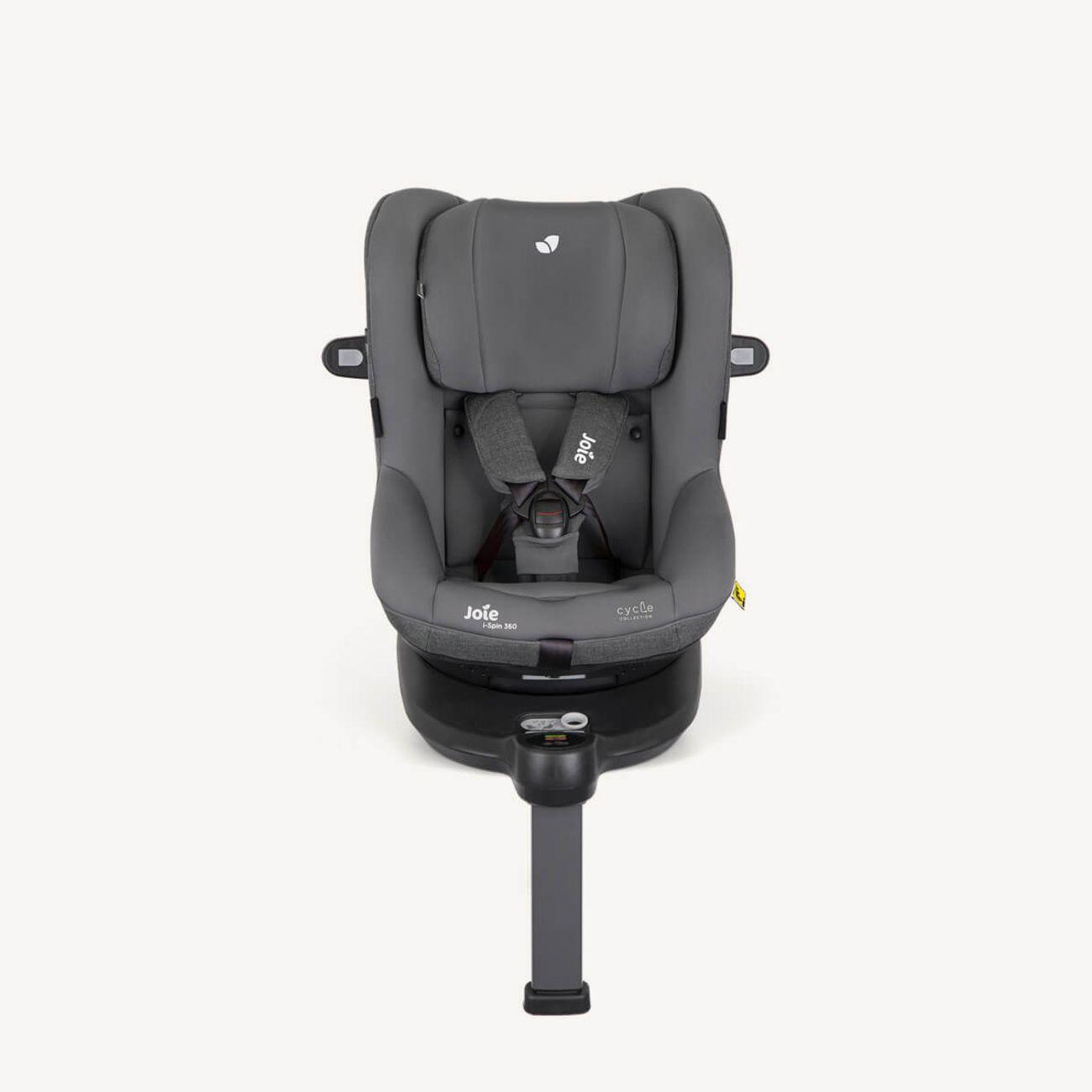 Silla de Auto Giratoria Spin 360 Shell Gray Joie-6