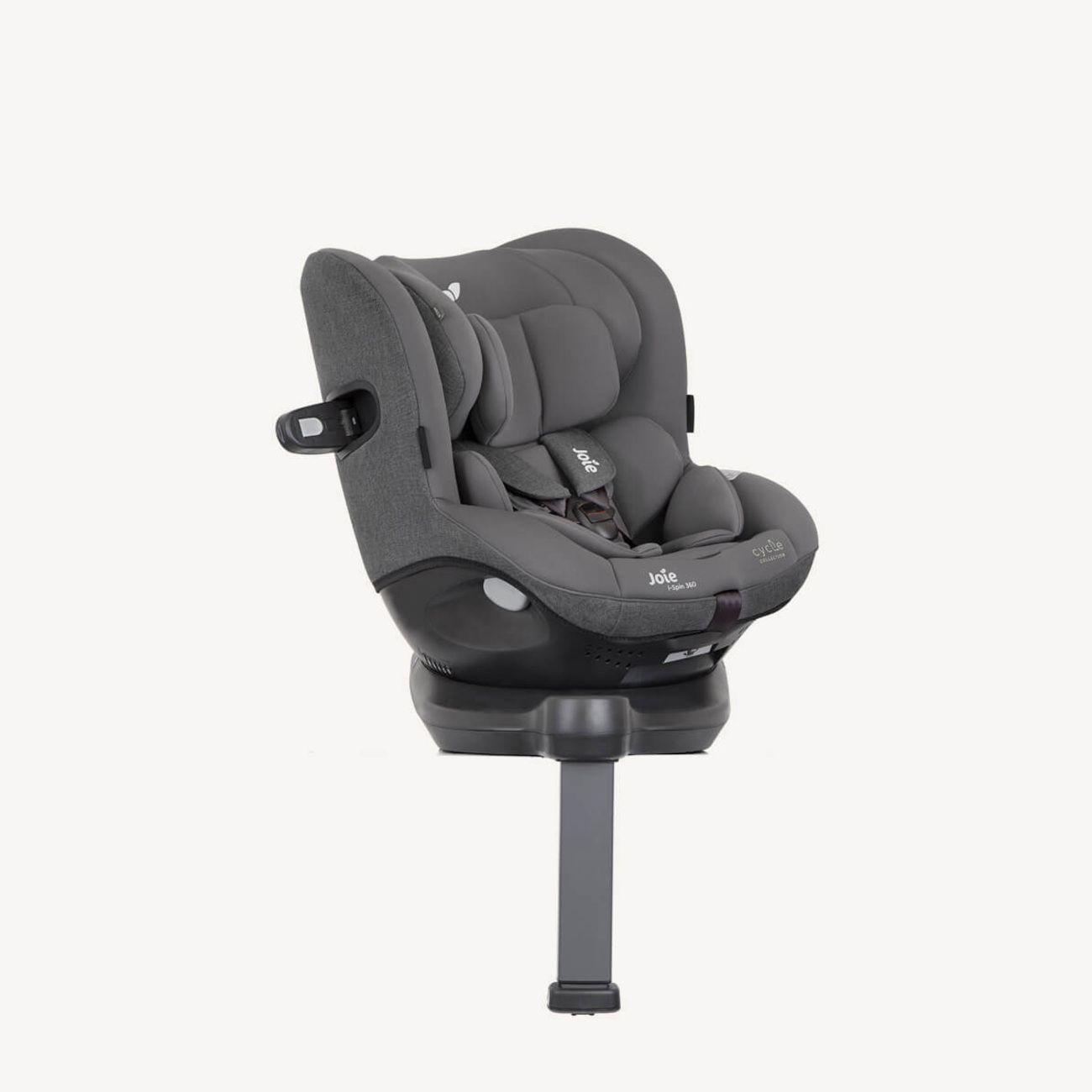 Silla de Auto Giratoria Spin 360 Shell Gray Joie-7