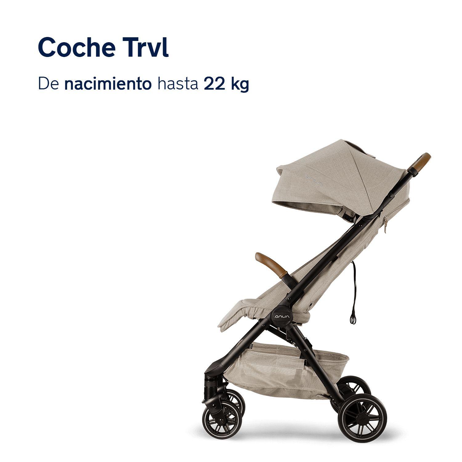 Coche de Paseo TRVL Beige Nuna-1