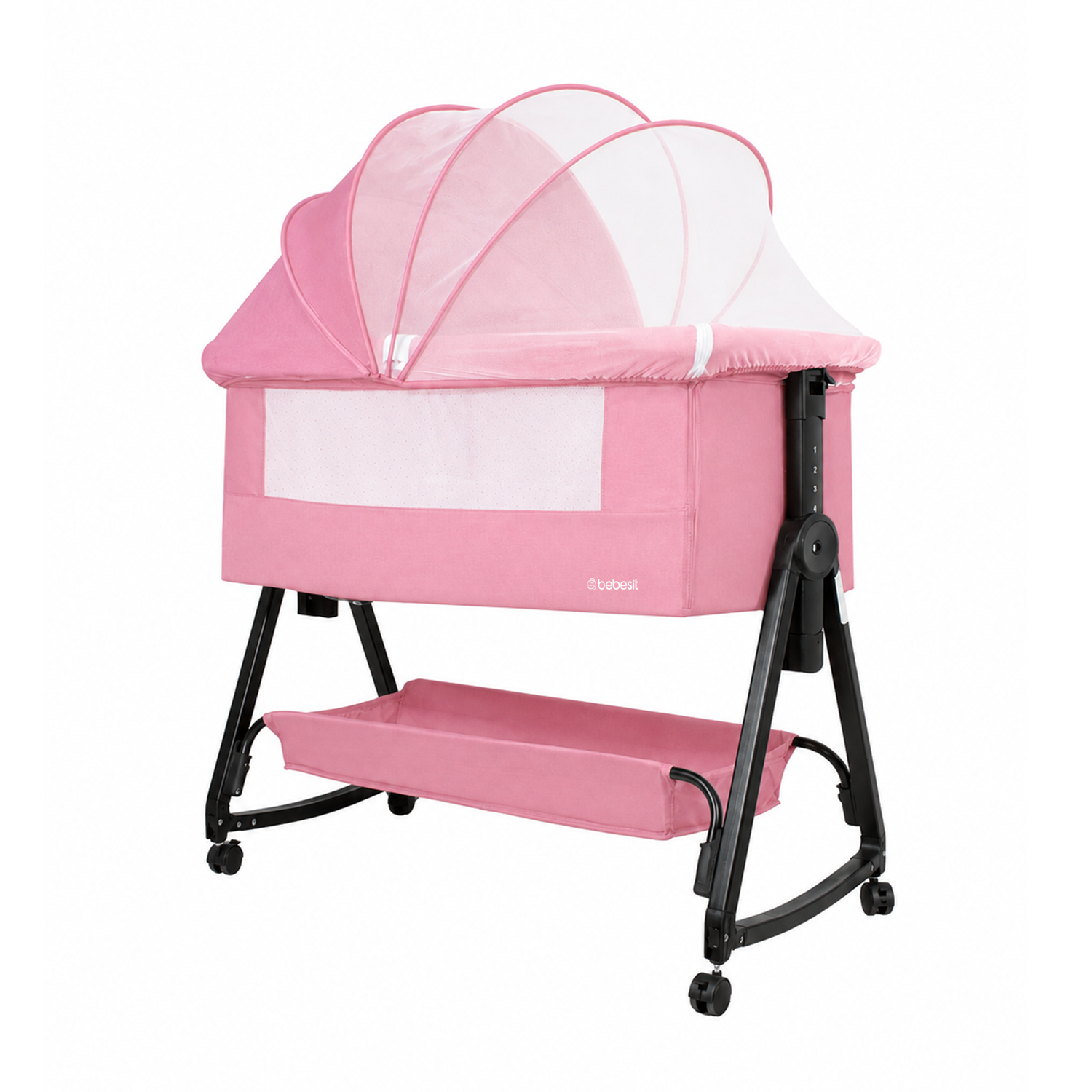 Cuna Colecho Cloud Rosado-0