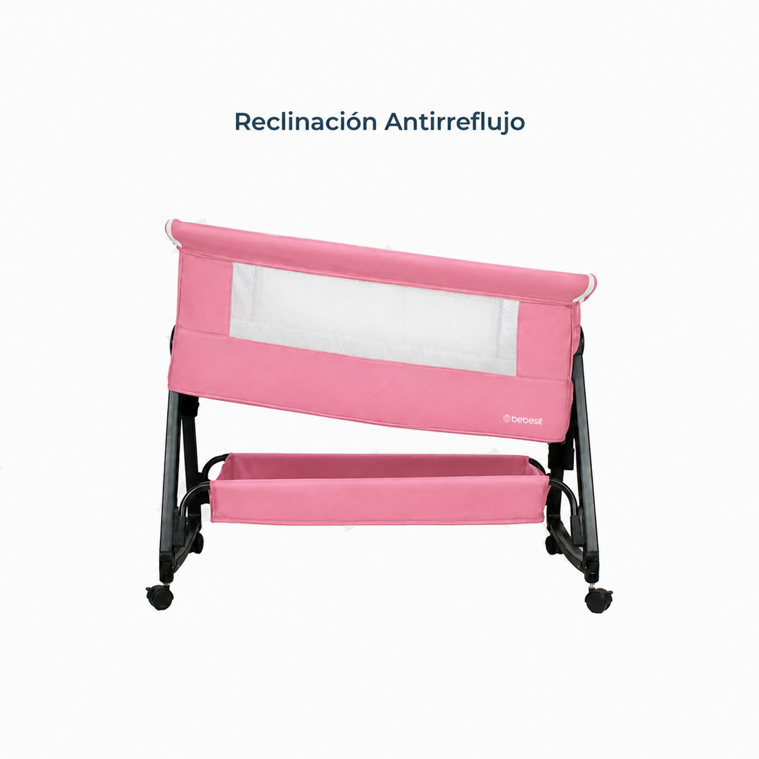 Cuna Colecho Cloud Rosado-5
