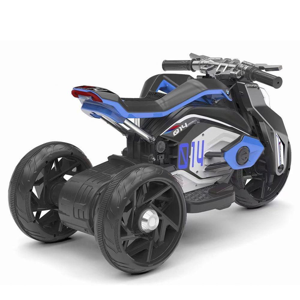 Moto a Batería Eléctrica Super Pro 2.0 Azul Bebesit-3