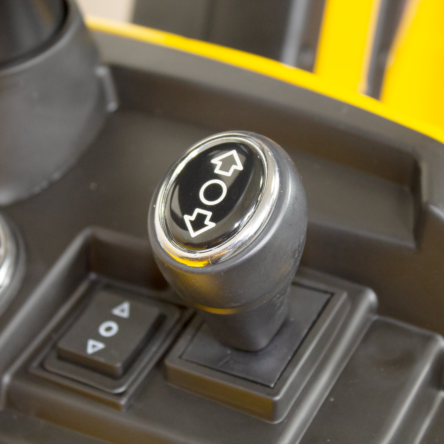 Camión Eléctrico Retroexcavadora Todoterreno Infantil Amarillo-7