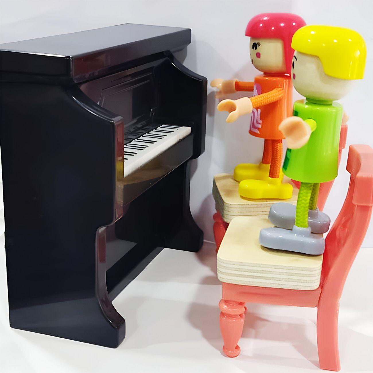 Casa de Muñecas + Muebles Madera Montessori  Bella-8