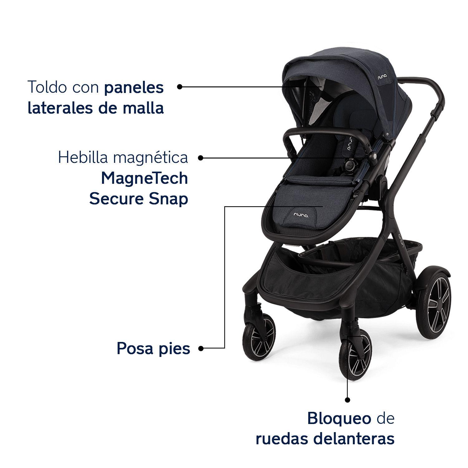 Coche de Paseo Demi Grow Ocean Nuna-4