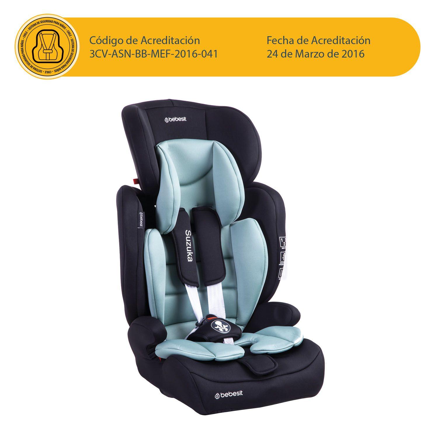 Silla de Auto Butaca Suzuka Verde Bebesit-9