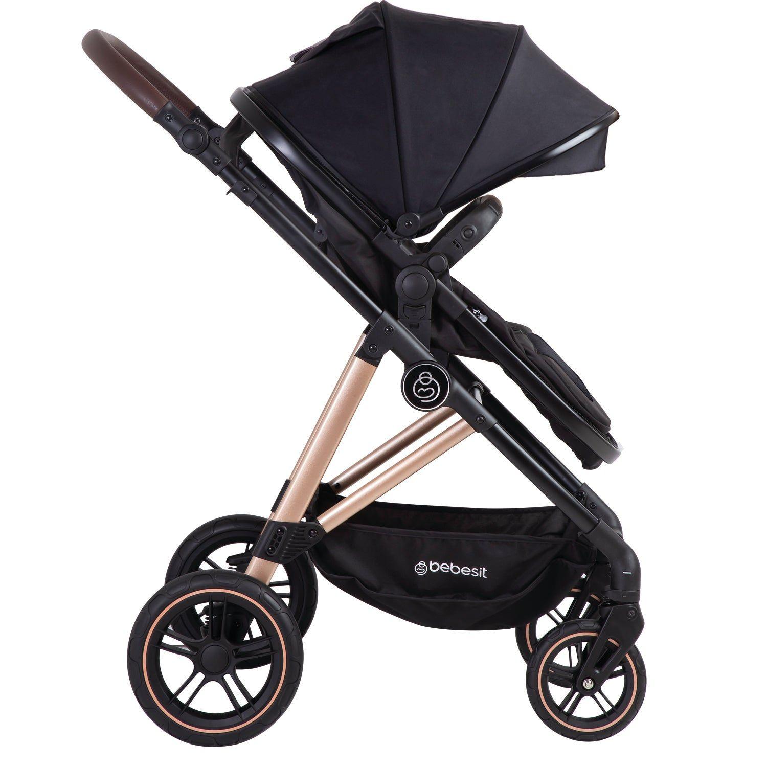 Coche Cuna Travel System Neo Negro Bebesit-2