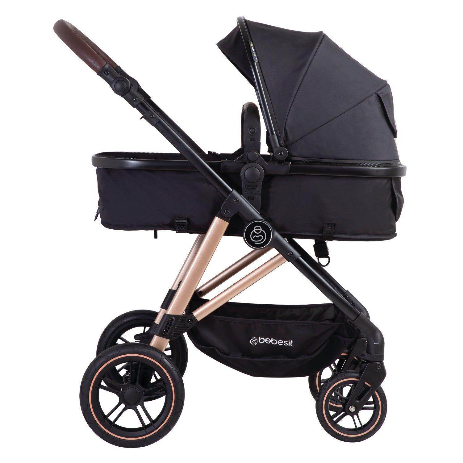 Coche Cuna Travel System Neo Negro Bebesit-4