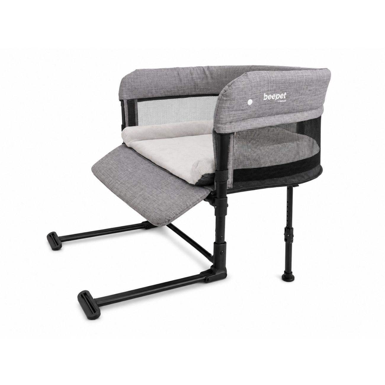 Cama Colecho para Mascotas Happy Gris Ergonómico BeePet-0