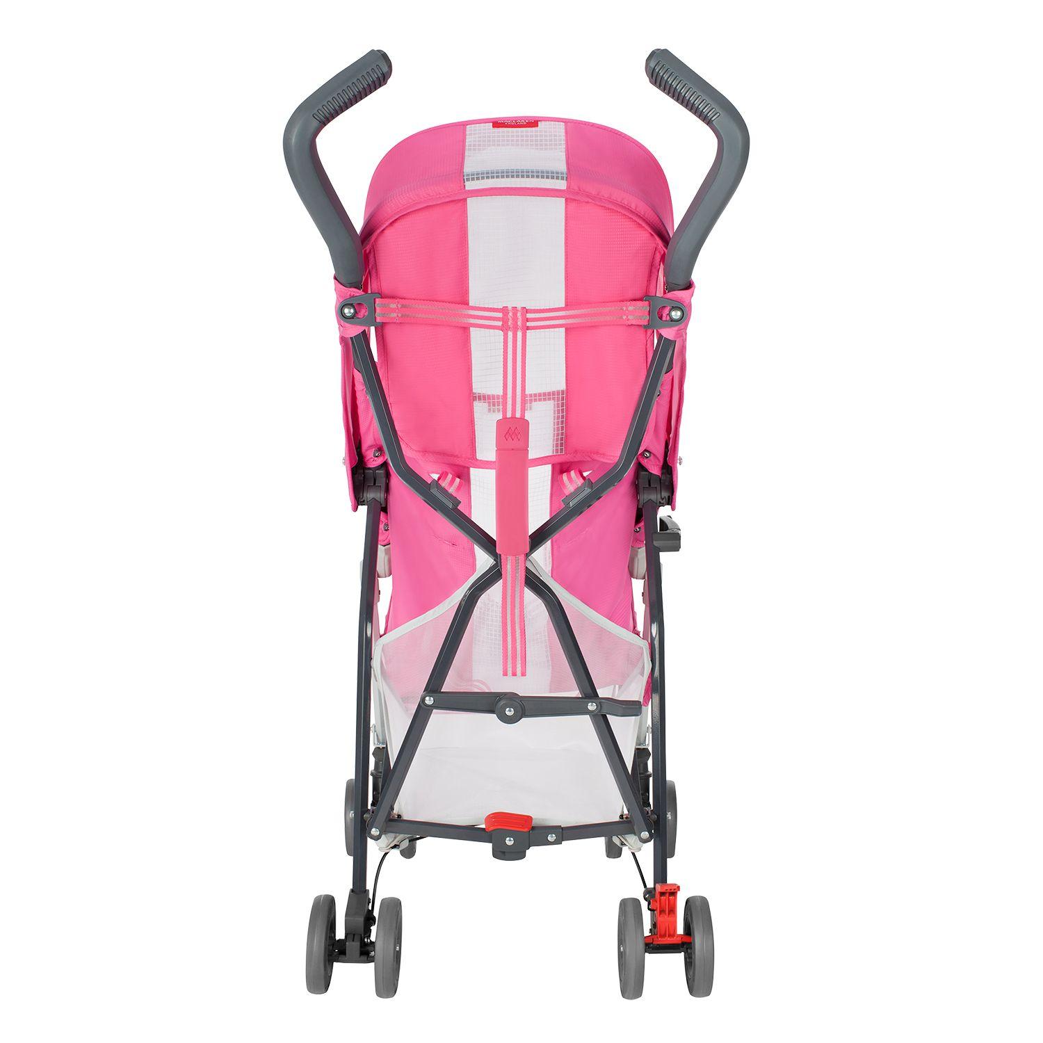 Coche Paragua MacLaren Mark II Carmine Rose-3