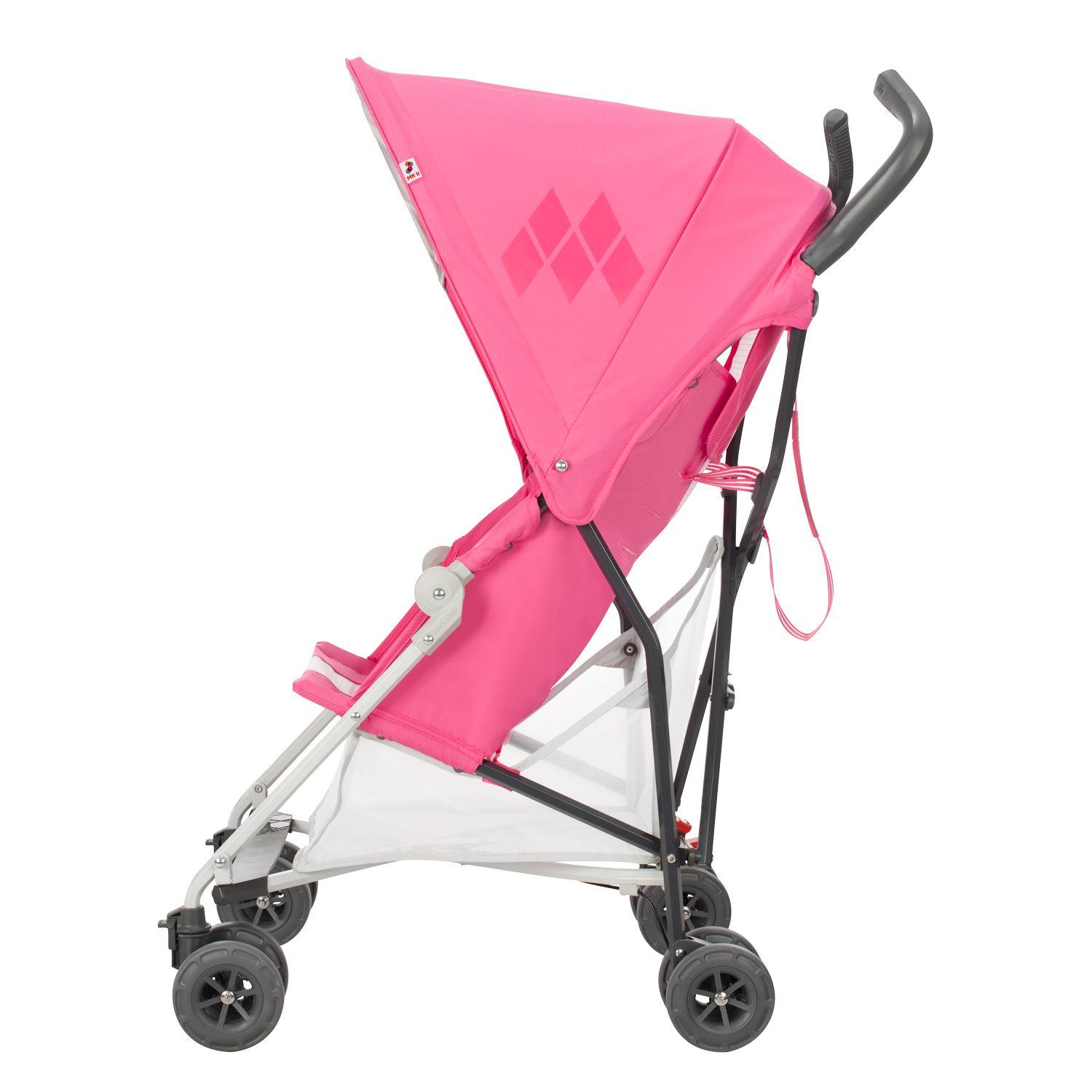 Coche Paragua MacLaren Mark II Carmine Rose-7