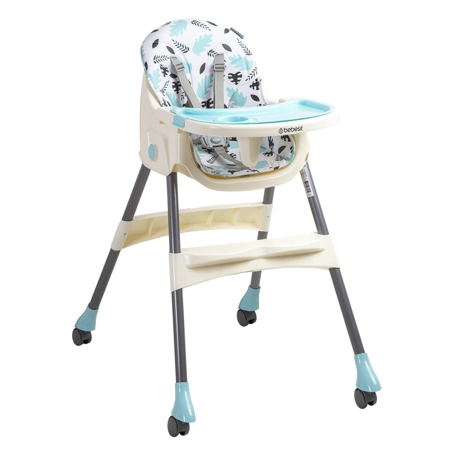 Silla de Comer Steps Azul Bebesit-0