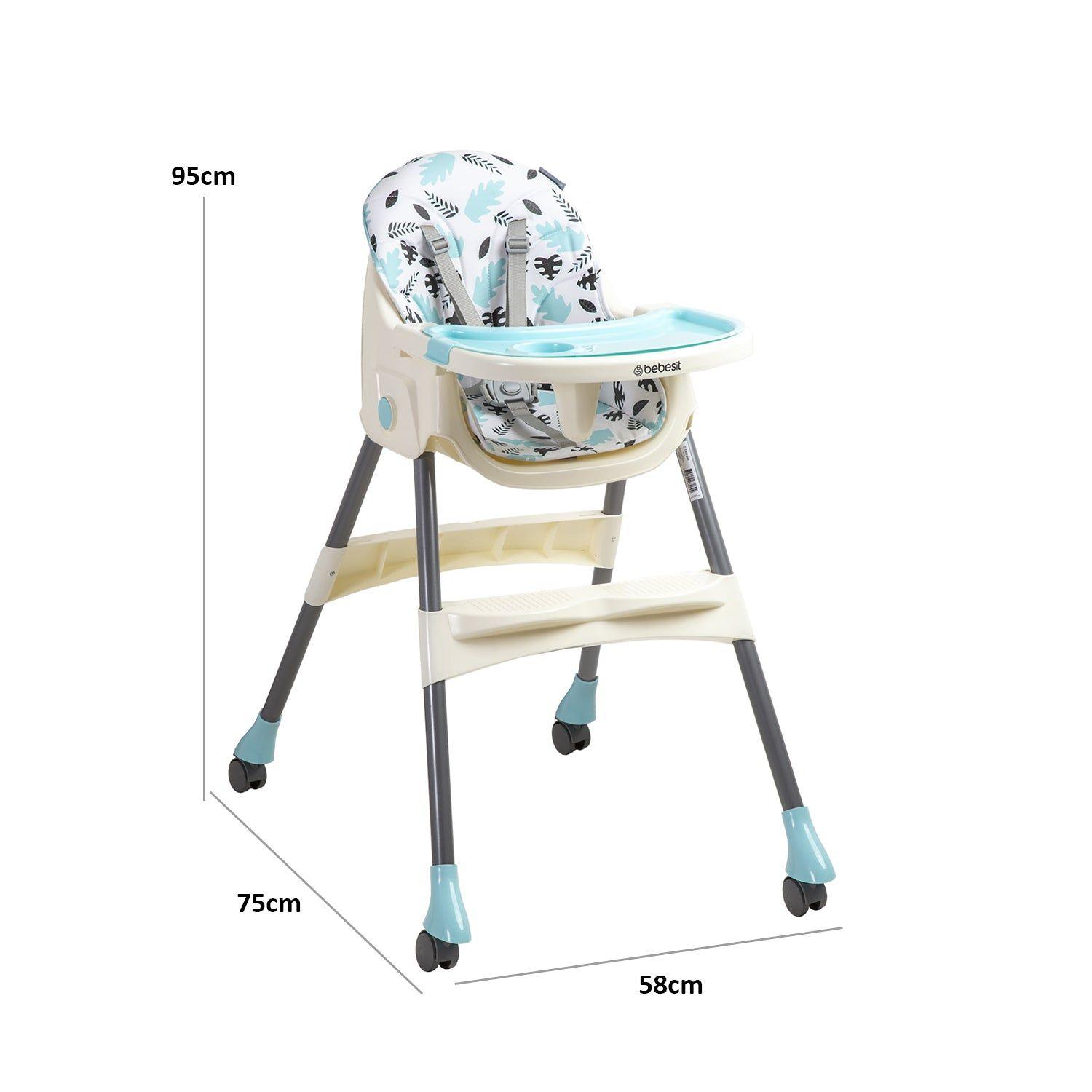 Silla de Comer Steps Azul Bebesit-6