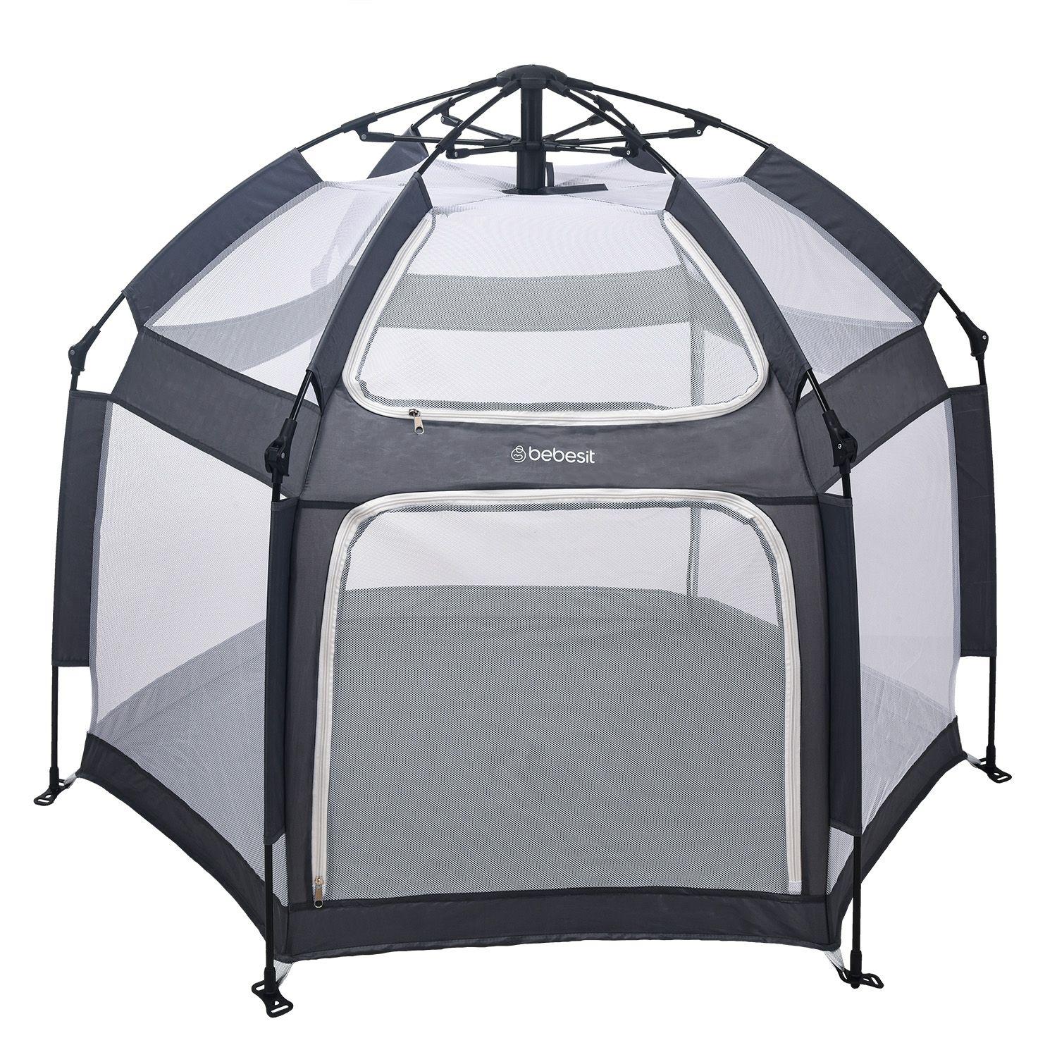 Carpa Outdoor Clik Con toldo de protección solar y Estacas-2