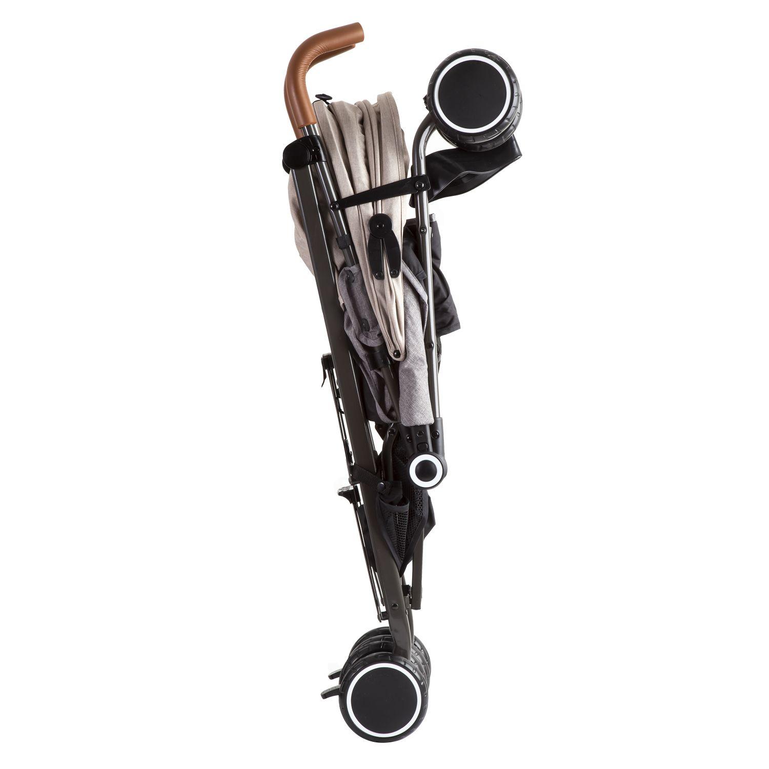 Coche Paragua Clap Melange Beige-5