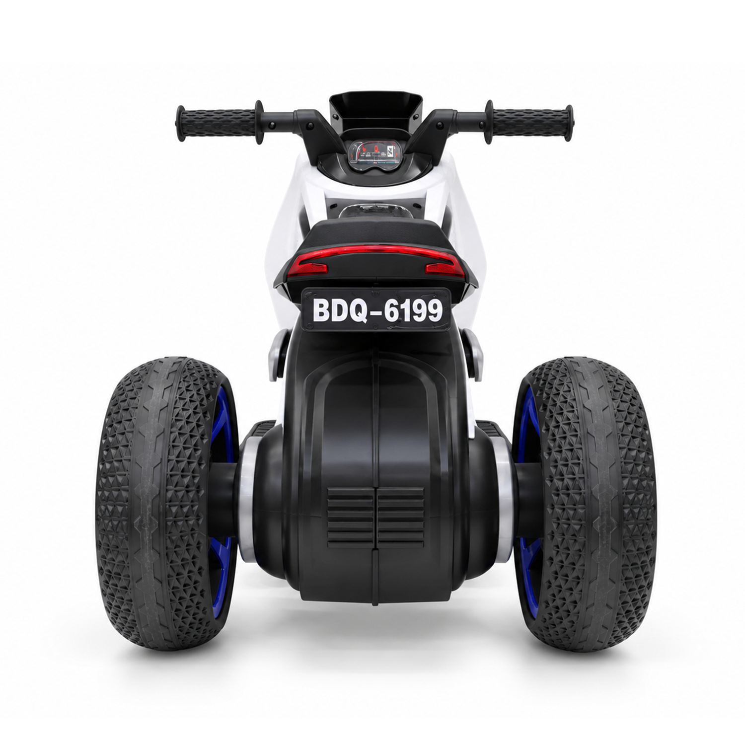 Moto a Batería Infantil BWMotor Blanca-3