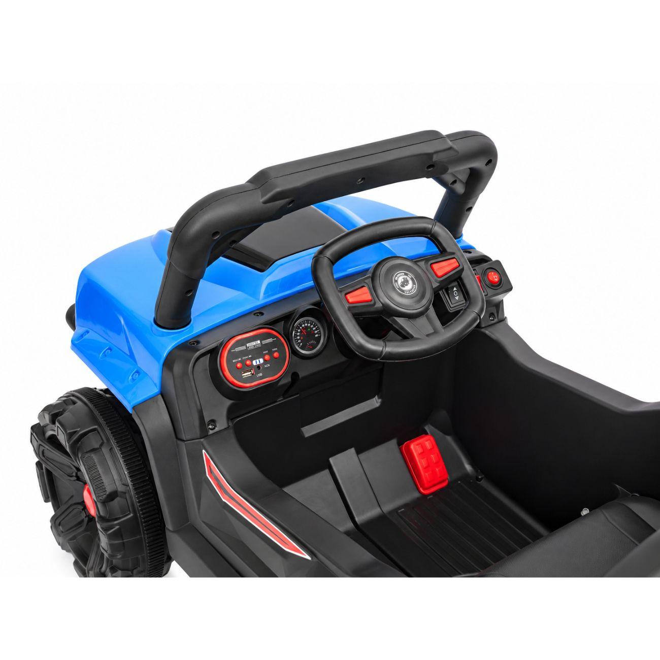Auto a Batería Infantil AppBuggy Azul-4