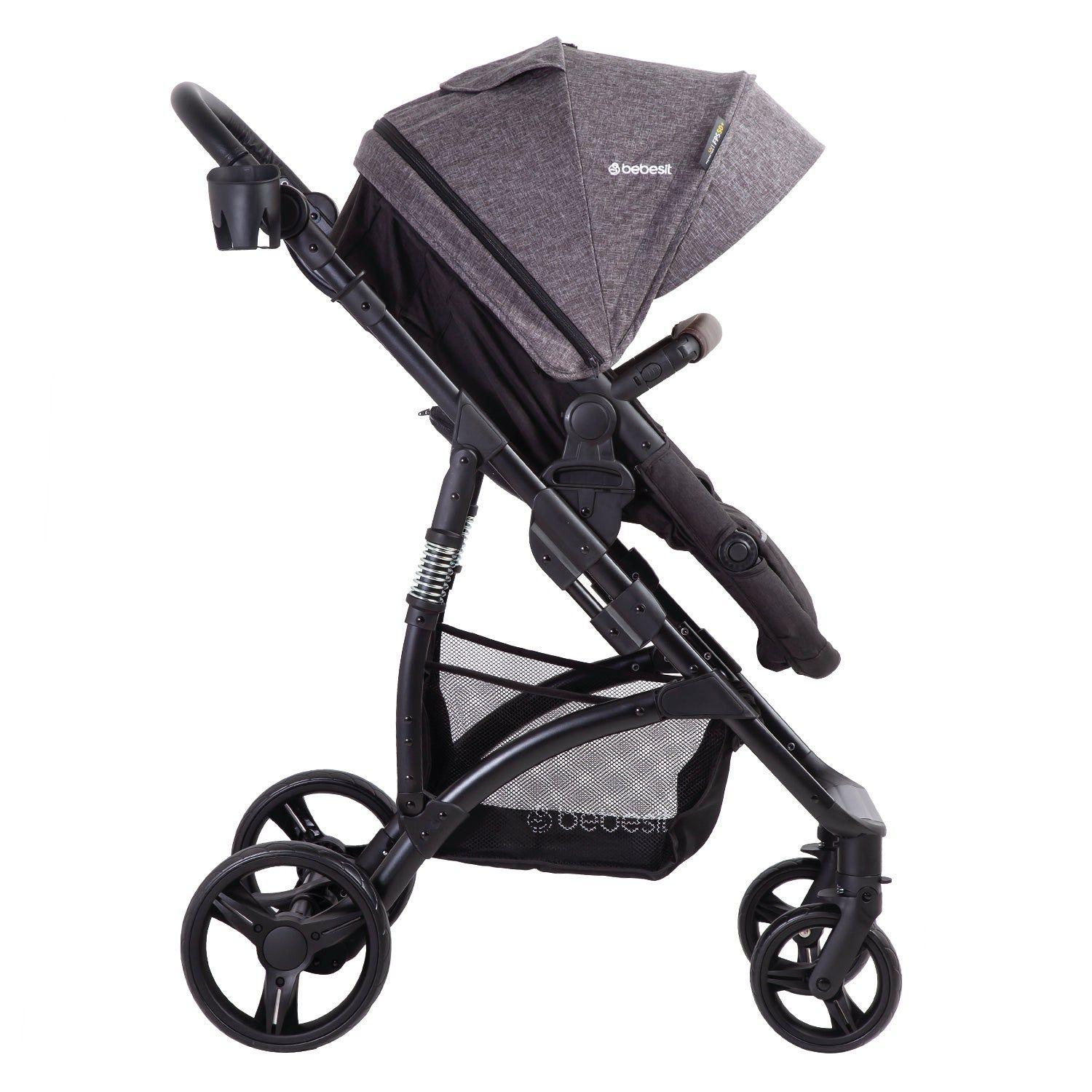 Coche Cuna Travel System Explorer LX Negro-2