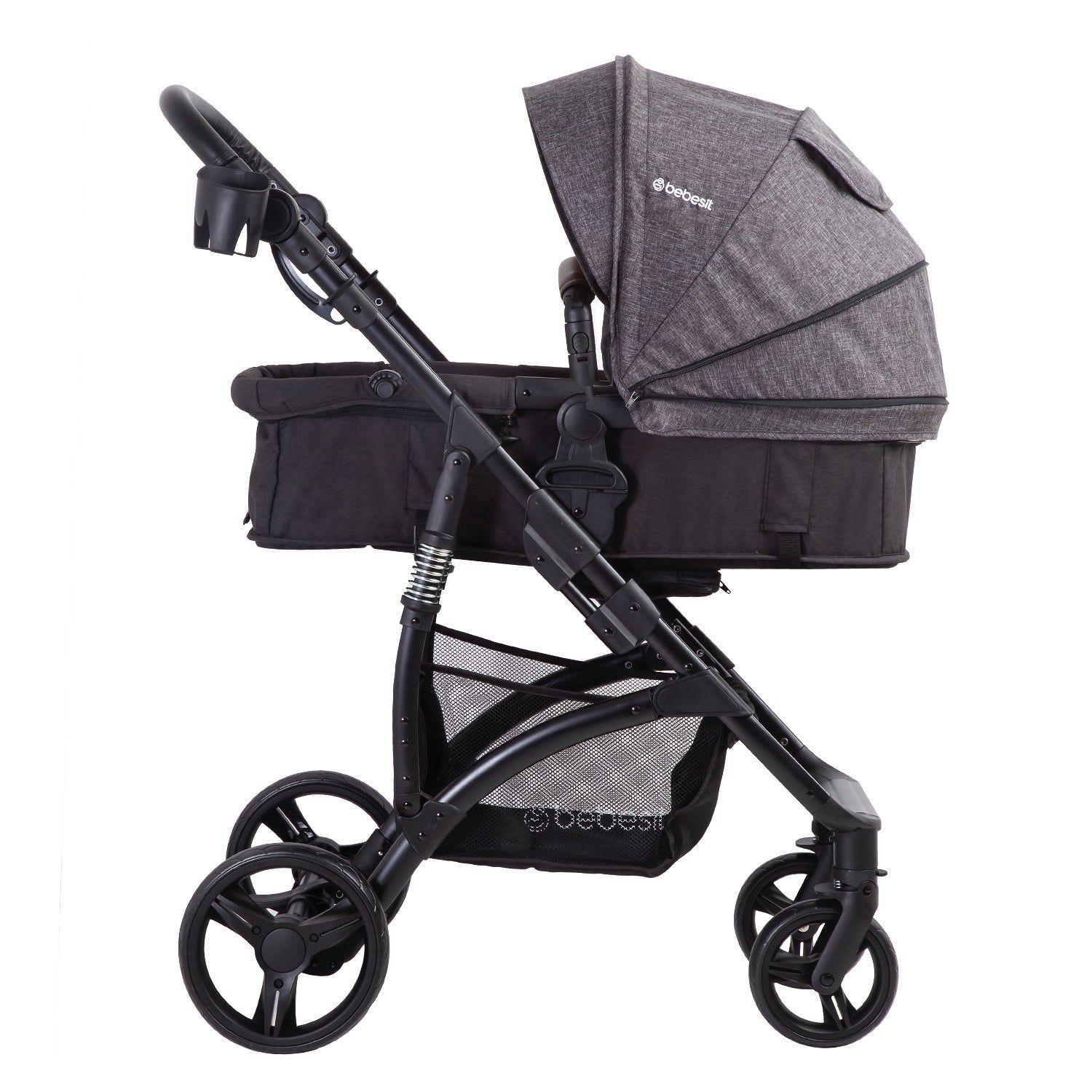 Coche Cuna Travel System Explorer LX Negro-3