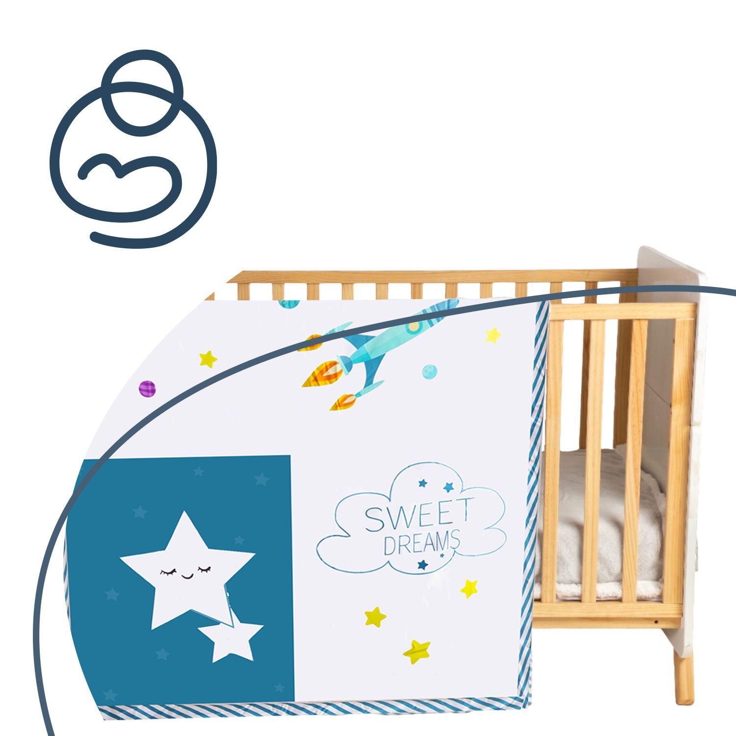 Set de Cuna Espacial 5 Piezas Bebesit-4