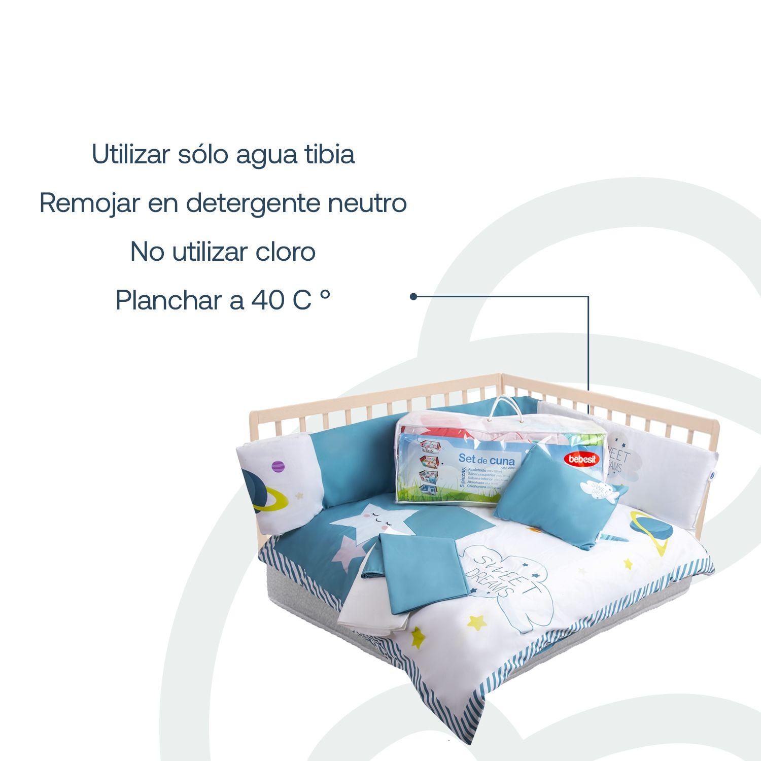 Set de Cuna Espacial 5 Piezas Bebesit-5