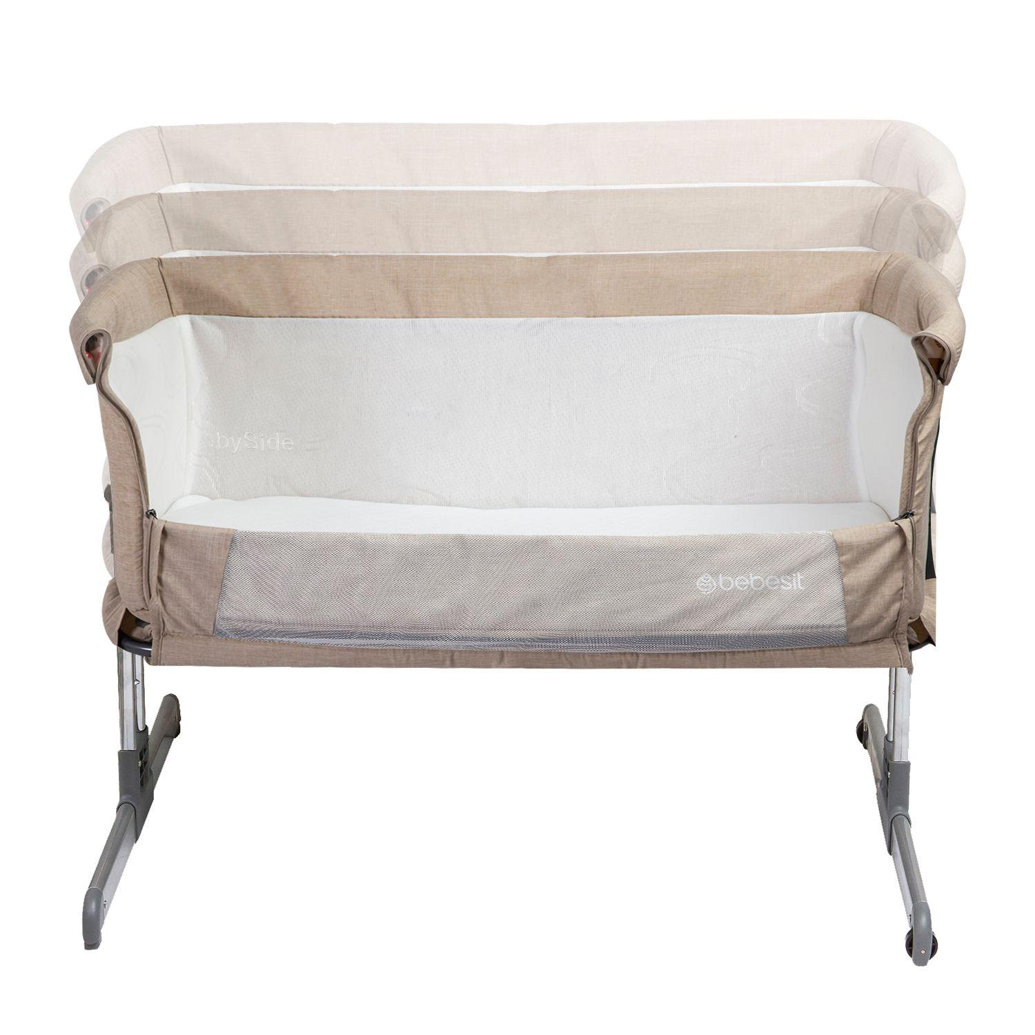 Cuna Colecho Side By Side 6042 Beige Bebesit-4