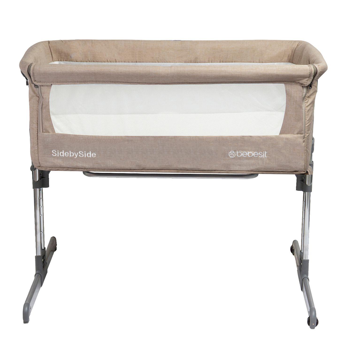 Cuna Colecho Side By Side 6042 Beige Bebesit-2