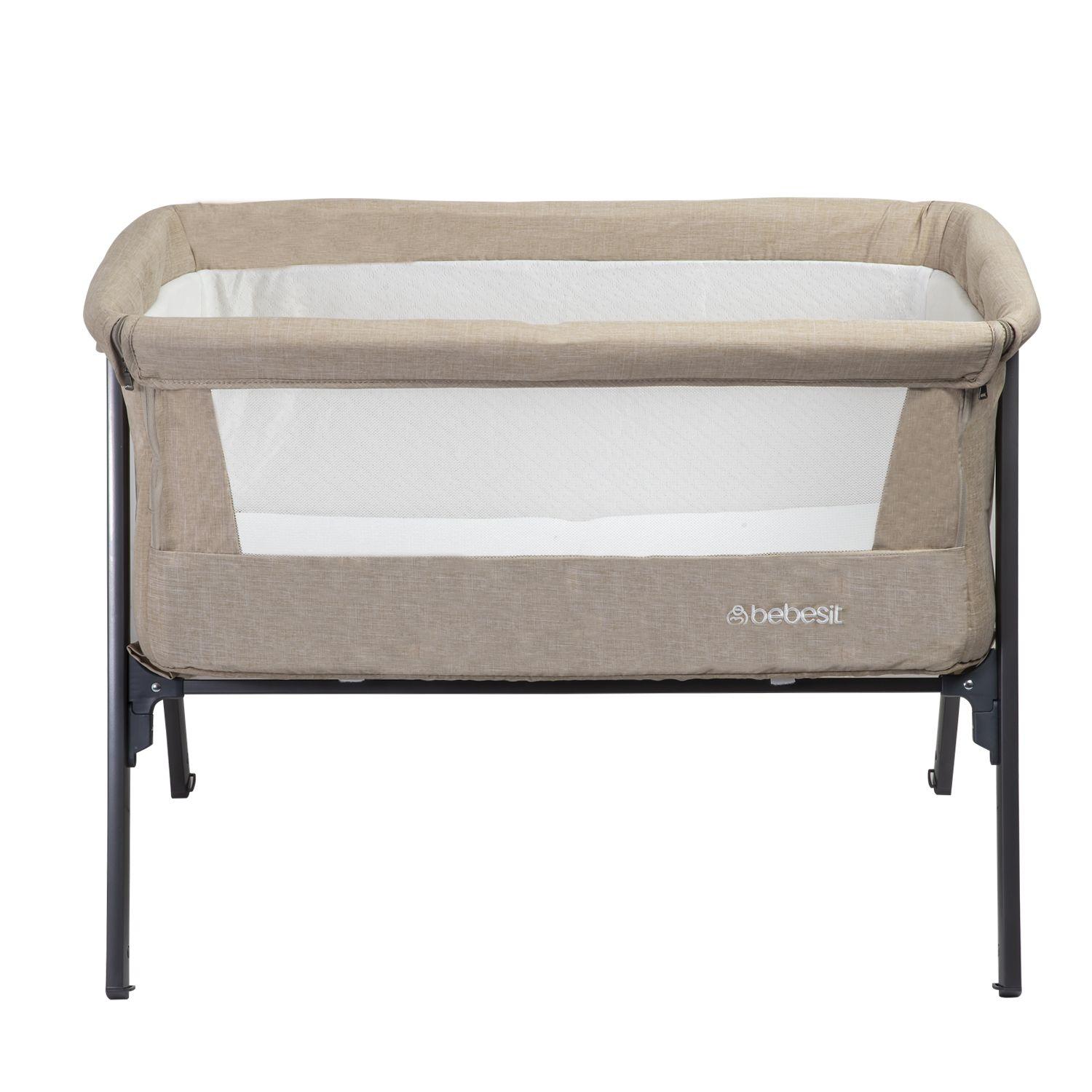 Cuna Colecho Easy Beige Bebesit-2