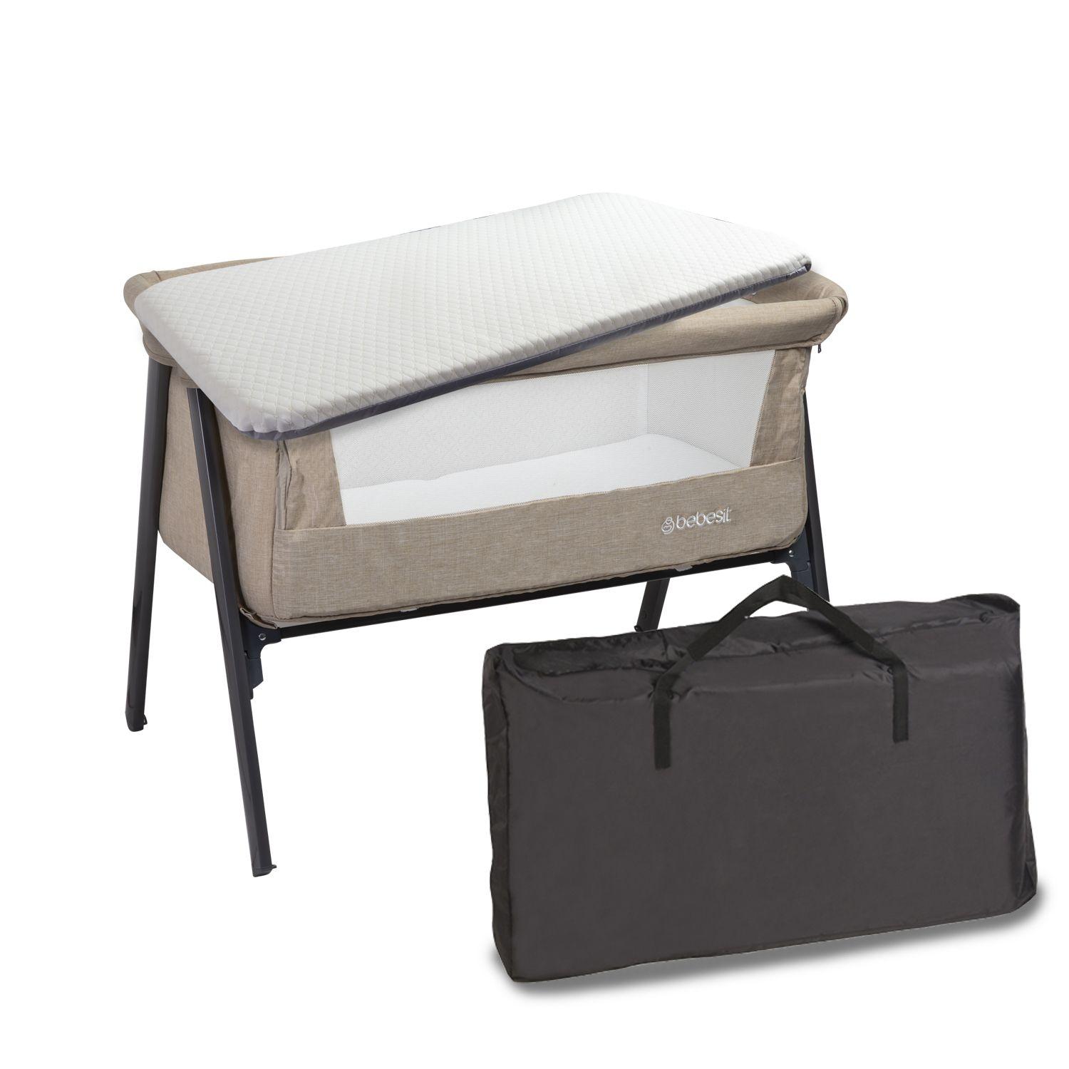 Cuna Colecho Easy Beige Bebesit-4