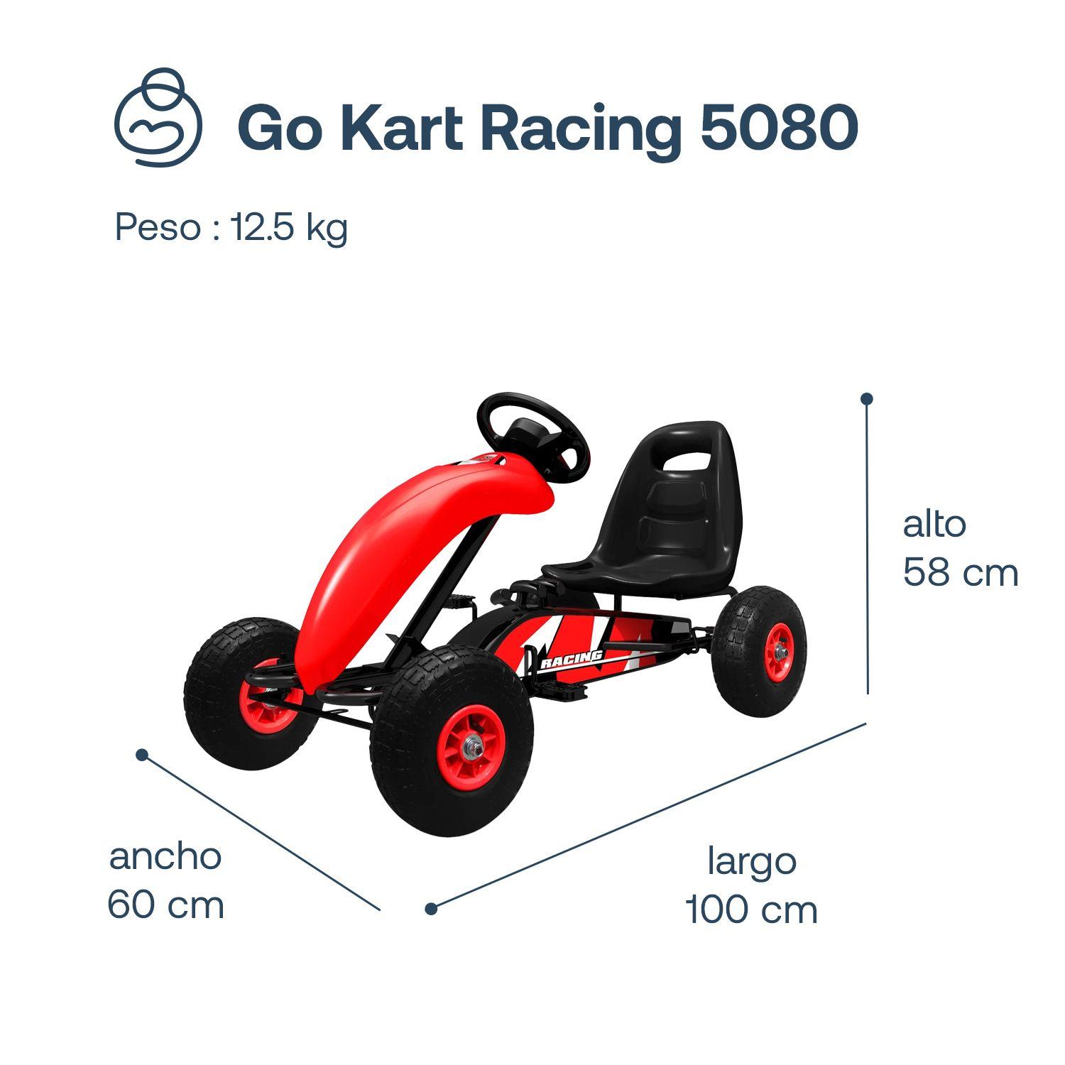 Gokart Racing 5080 Rojo-3