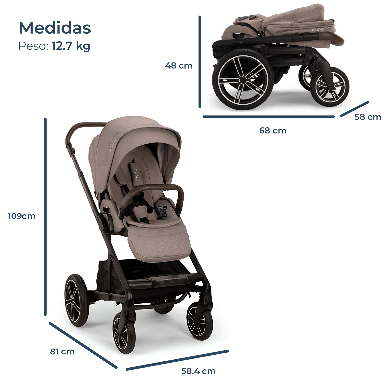 Coche Paseo Mixx Next Cedar Nuna-4