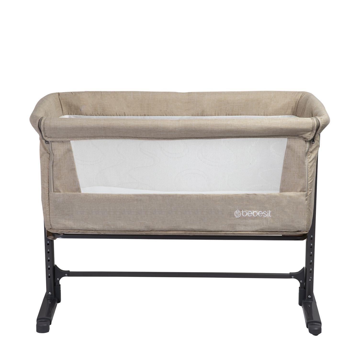 Cuna Colecho My Side Beige Bebesit-3