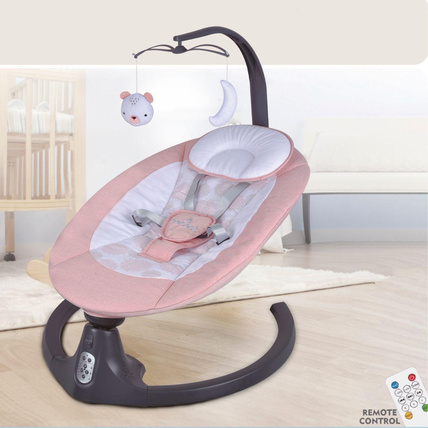Silla Nido Baby Swing Rosado Bebesit-6