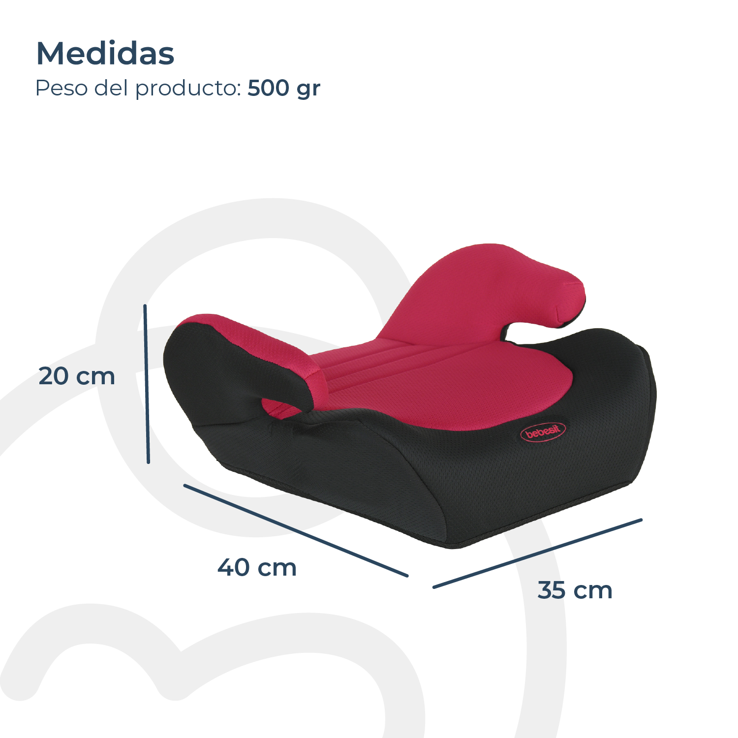 Alzador CS101 Rojo Bebesit-4