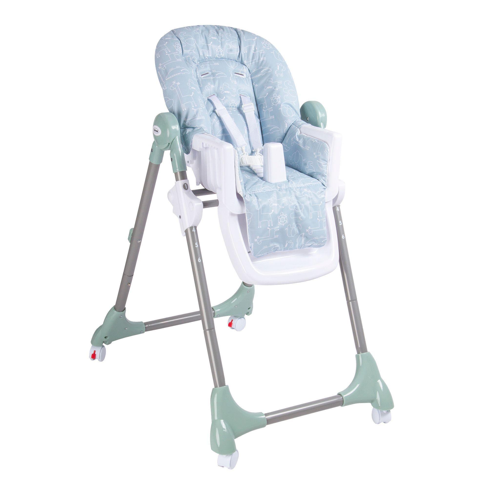 Silla de Comer Snack SX Verde Bebesit-2