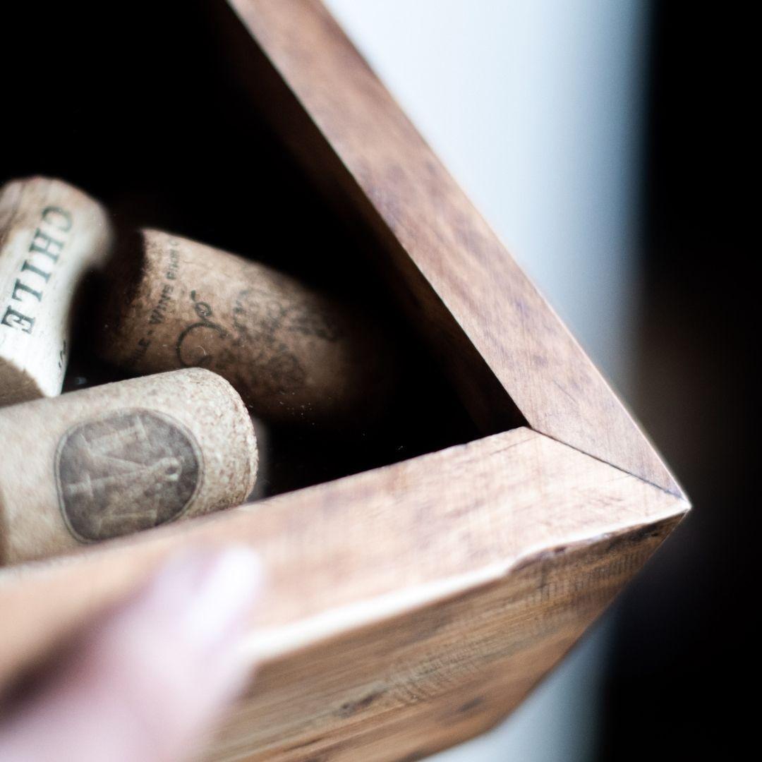 Cuadro para coleccionar corchos- El mejor vino es el que compartimos juntos-1