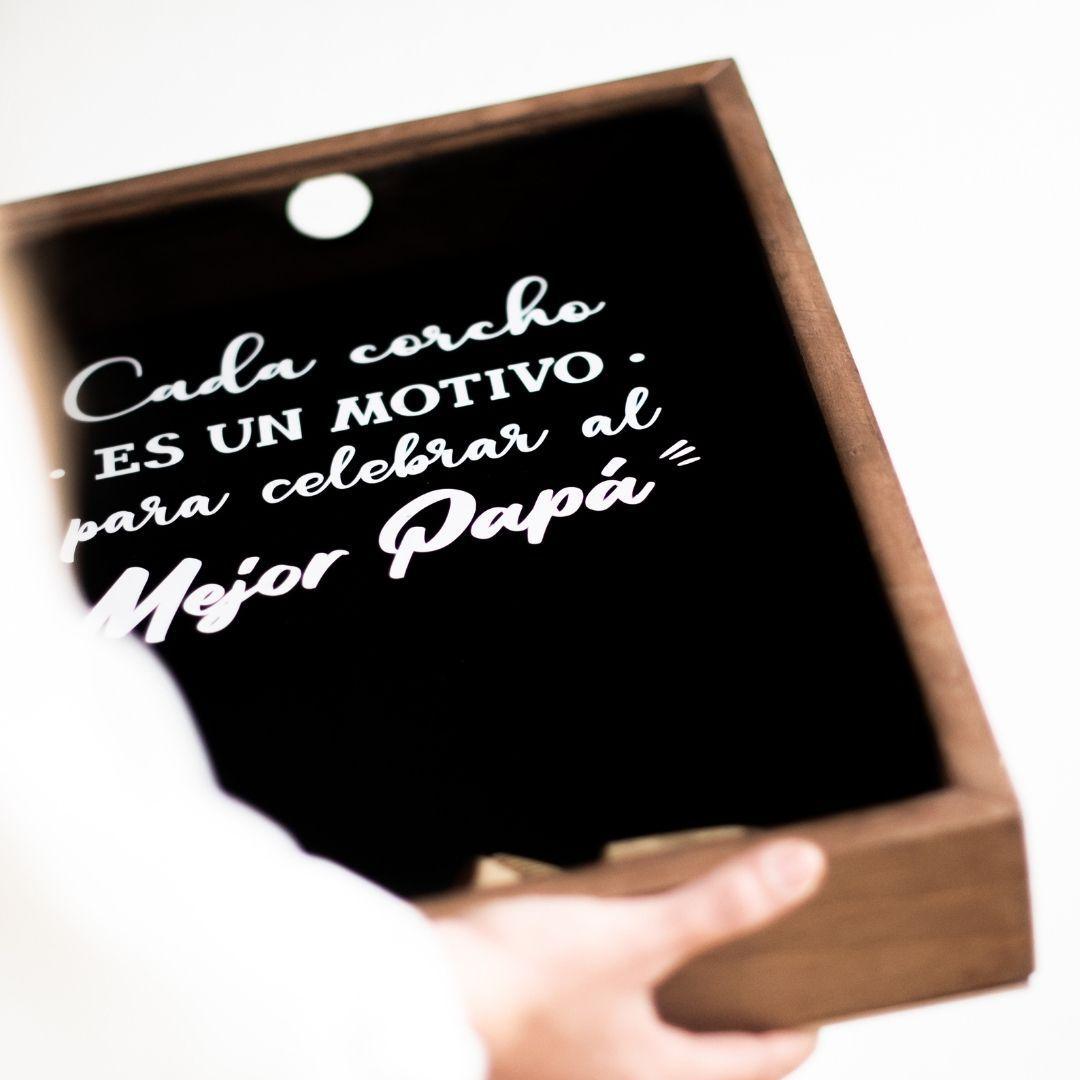 Cuadro de Corchos - El mejor Papá-1