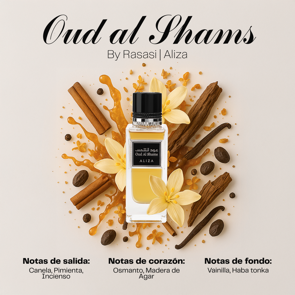 Perfume  Aliza  Oud Al Shams 80ml-3